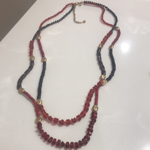 Chico’s gorgeous long beaded necklace - Picture 1 of 6